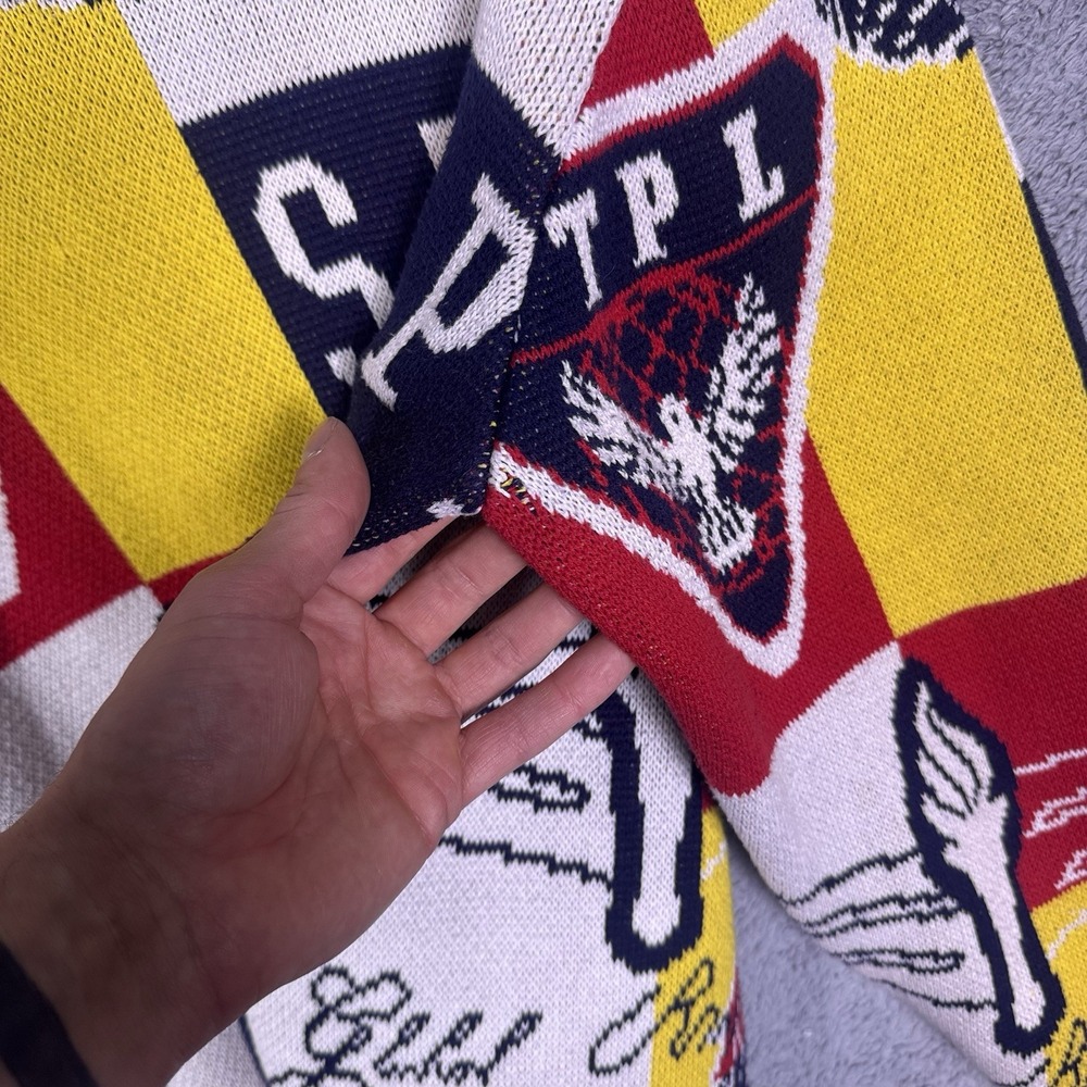 Staple Pigeon Sweater Mens M Knit New York Geometric AOP All‎ Over Sweatshirt - Picture 6 of 12